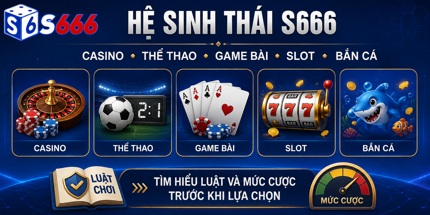 Hệ sinh thái trò chơi S666